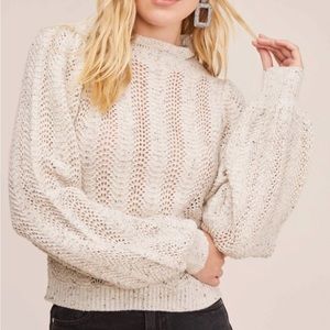 EUC ASTR The Label Brynn Mock Neck Sweater in Caramel Size L